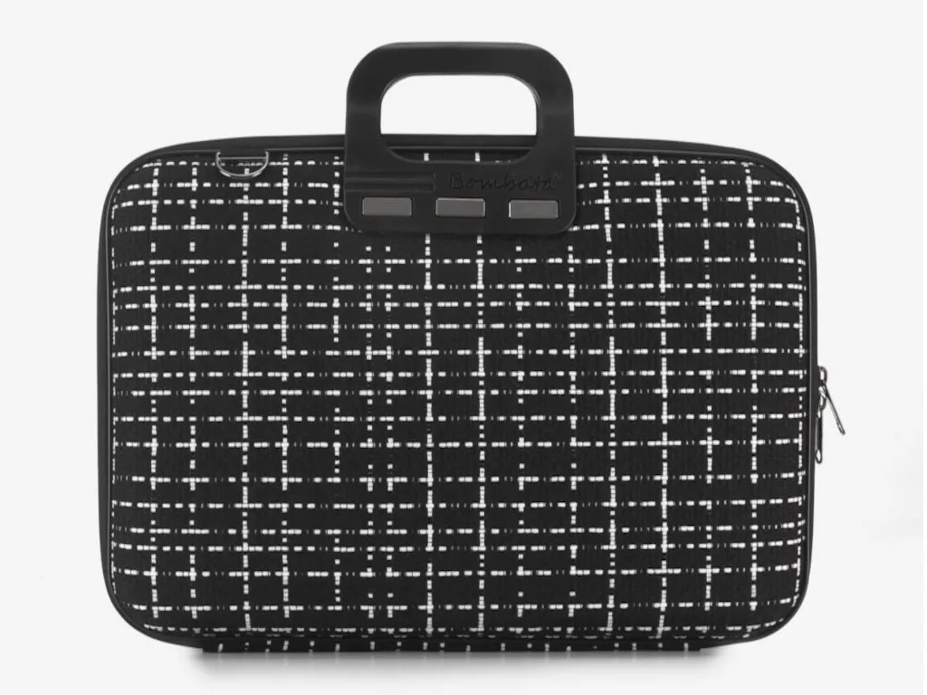 Bombata Torba BOMBATA Tweed 15,6" Black Slika 1